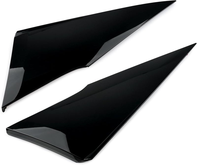 KITONLA Rear Quarter Moldings Left & Right, Fit for Toyota Prius 2016-2021, Rear Triangular Cover Plate, Replace# 62505-47012 62506-47012 - Image 1